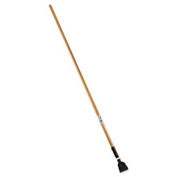 Rubbermaid® Commercial Snap-on Hardwood Dust Mop Handle, 1 1-2 Dia X 60, Natural freeshipping - TVN Wholesale
